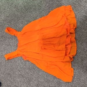 COPY - Habitual kid flowy orange top